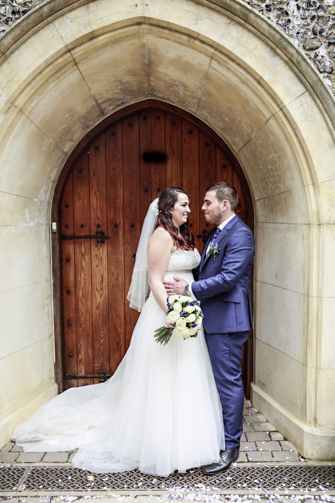 I do love a doorway, the prettier the better! Church buildings are fabulous and this doorway really frames the couple. This shot was taken at The Twelve Apostles church in Hertfordshire which is a Greek orthodox church. Full of tradition and great for couples shots.