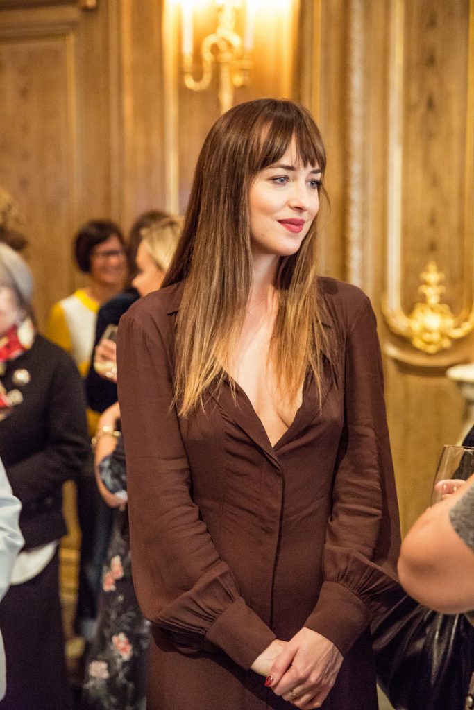 Swarovski Women in Film event photographer Claridges  Dakota Johnson Gwendoline Christie Michaela Coel