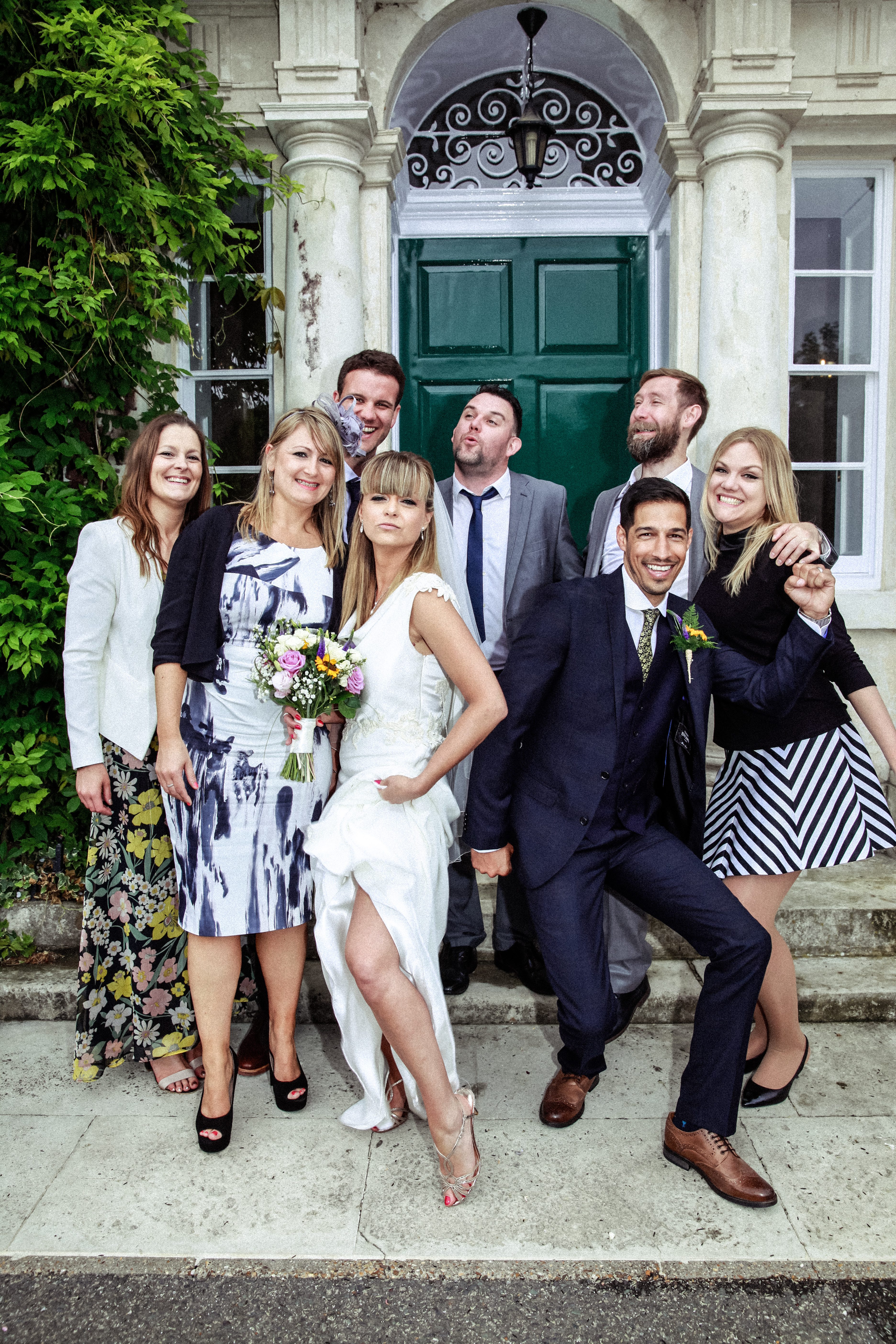 wedding group shots, hertfordshire and London wedding photographer