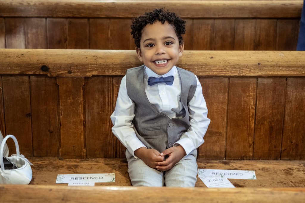 little pageboy at london wedding