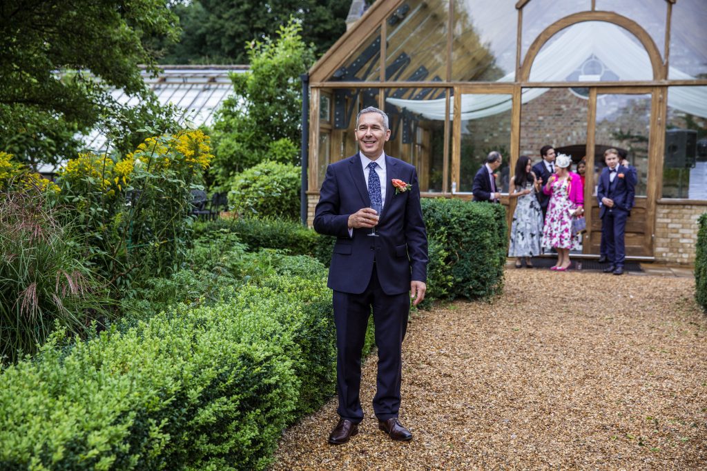 grooms father at hanbury manor, hertfordshire wedding photographer