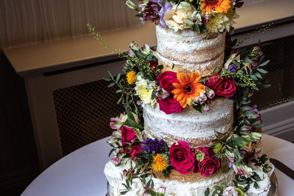 wedding cake, Hanbury manor