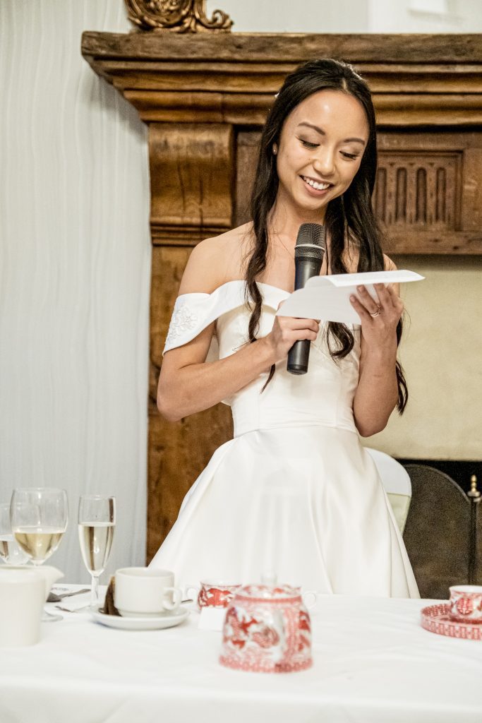 wedding speeches at Hanbury manor, hertfordshire wedding photographer