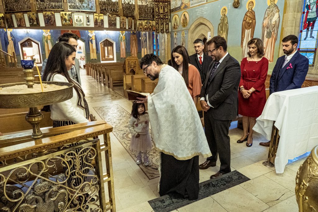 twelve apostles church greek christening