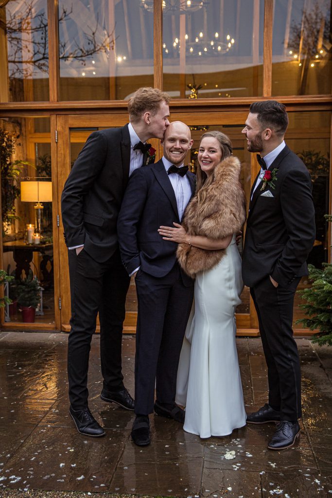 family wedding The barns at Alswick, wedding photography