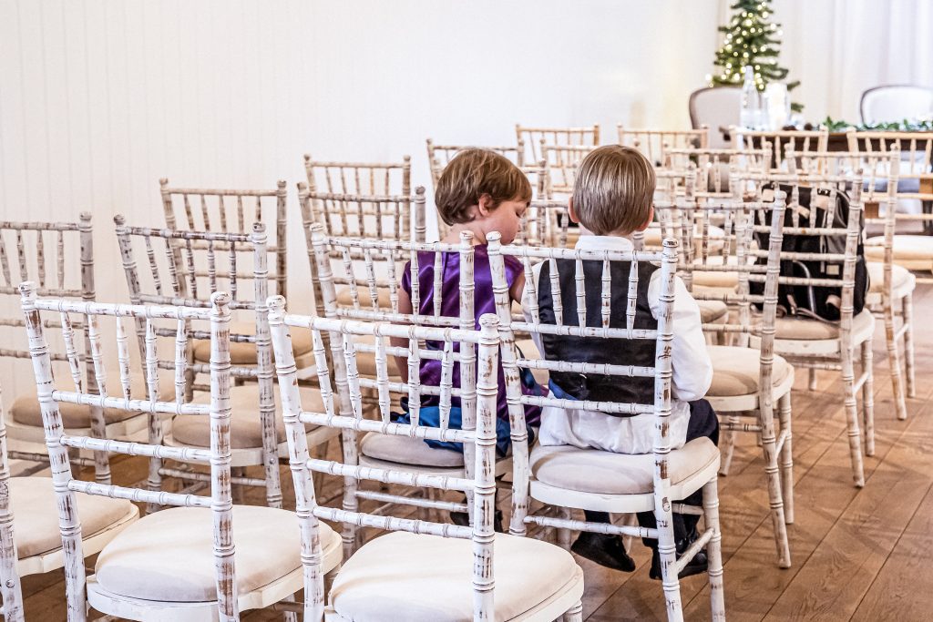 little guests at wedding, The barns at Alswick, hertfordshire wedding photographer