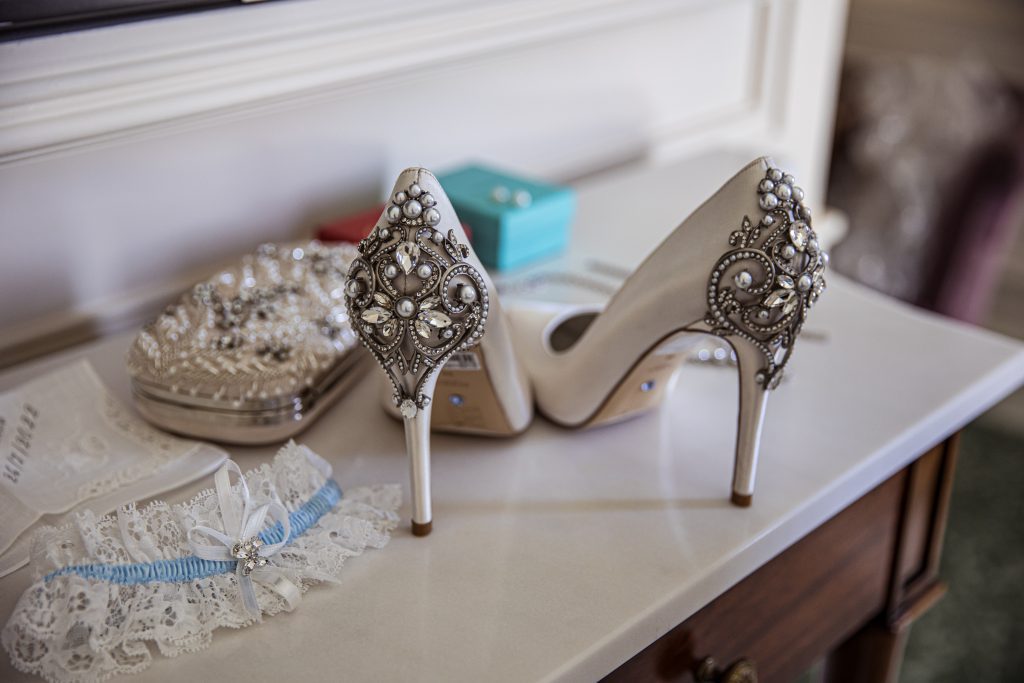 dune wedding shoes wedding photography at The Savoy