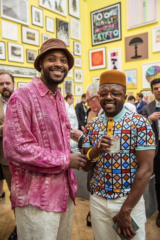 guests at Royal Academy summer party photographer