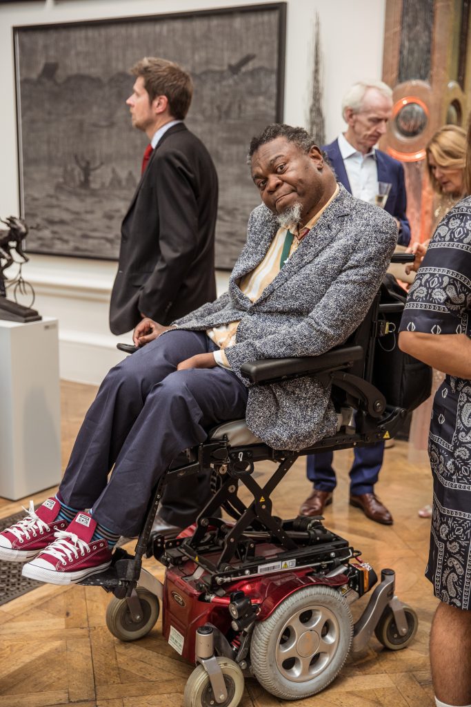 Yinka Shonibare Royal Academy summer party photographer