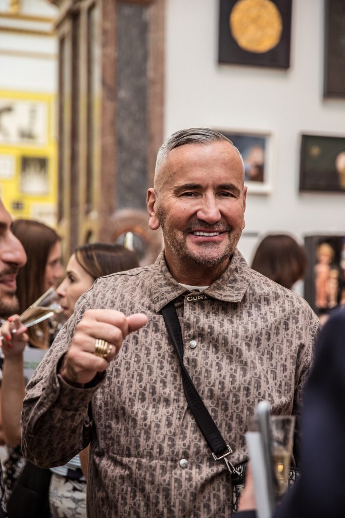 Fat Tony DJ at the Royal Academy summer party photographer