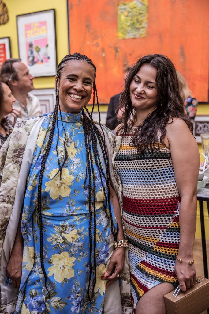 Nenah Cherry and daughter Mabel at the Royal Academy summer party photographer